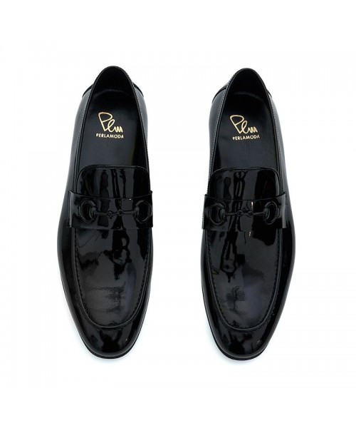 Per La Moda - 7418-01 Black Patent Per La Moda - 7418-01 Black Patent